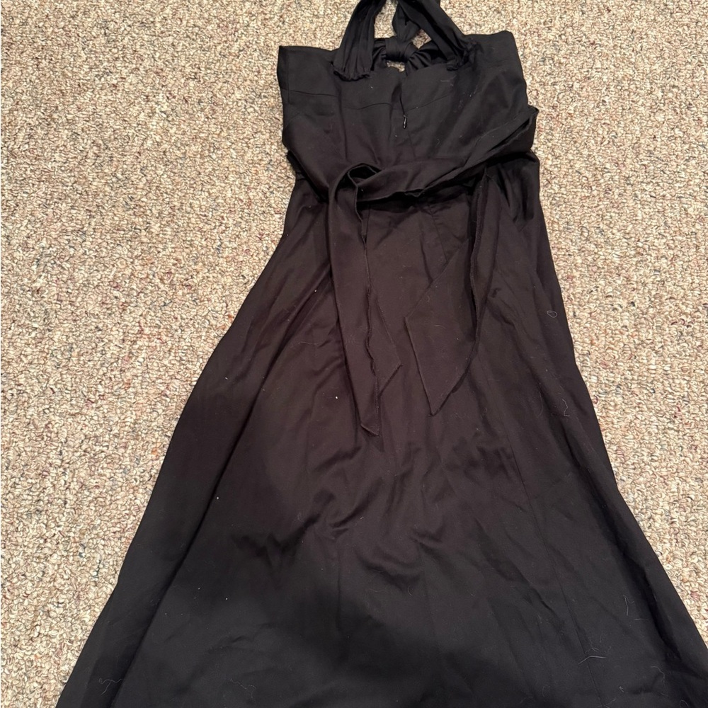 Black Halo Black Halter Dress